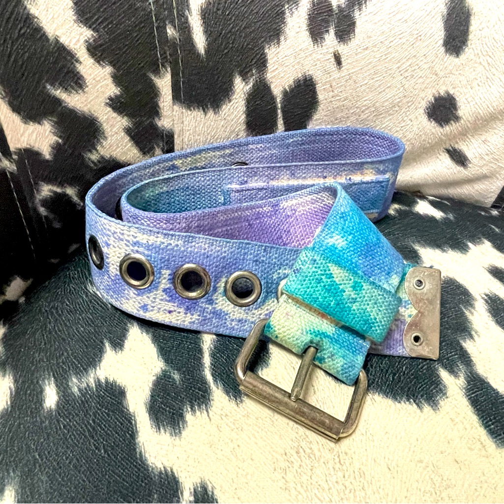 Hand Dyed One Of A Kind Belt